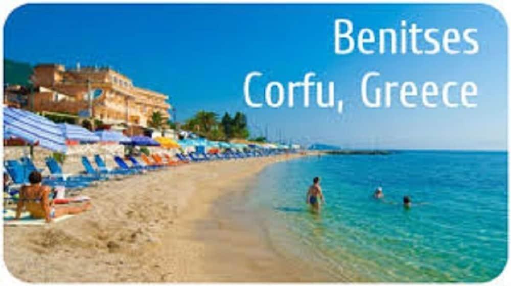 Kerkyra Beach Hotel & Apartments Benitses  Zewnętrze zdjęcie